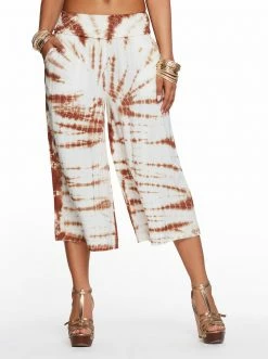 OJG Lanie Pant In Argan Tie Dye Clothing