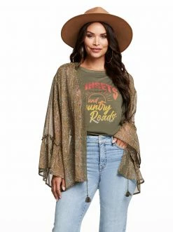 OJG Binx Kimono In Kalamata