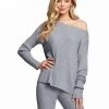 OJG Arlette Sweater In Light Heather Grey Clothing
