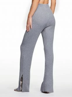 OJG Clothing Aminah Sweater Pant In Light Heather Grey