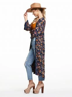 OJG Gwendelin Duster In Evening Bloom Clothing