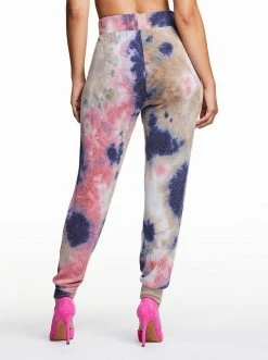 OJG Riya Tie Dye Pant In Multi Tie Dye