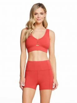 Rockfit Mikie Sport Bra In Baked Apple Active