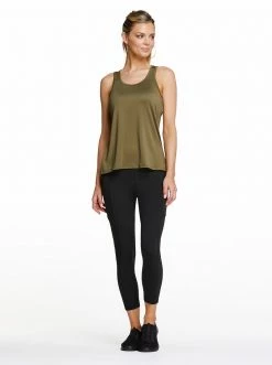 Rockfit Rory Tank In Ivy Green Clothing