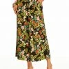 OJG Clothing Rosalie Wide Leg Pant In Island Wildfower Black