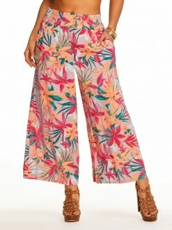 OJG Rosalie Wide Leg Pant In Floral Canopy