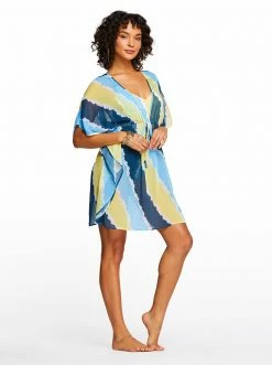 Amerex Tie-Dye Smooth Sailing Cover Up In Sol
