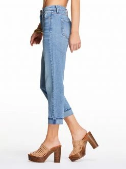 OJG Spotlight High Rise Straight Jeans In Brighter Days