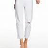 OJG Clothing Spotlight High Rise Straight Jeans In White