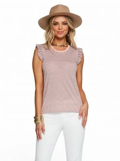 OJG Clothing Sage Tee In Peachskin