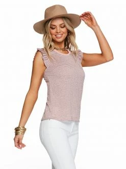 OJG Clothing Sage Tee In Peachskin