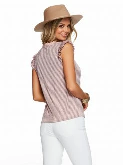 OJG Clothing Sage Tee In Peachskin