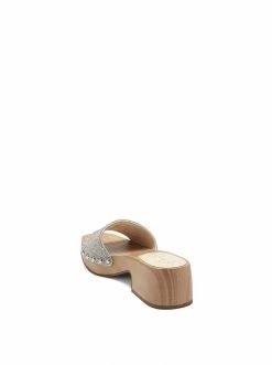 Camuto Rexile Platform Slide In Silver