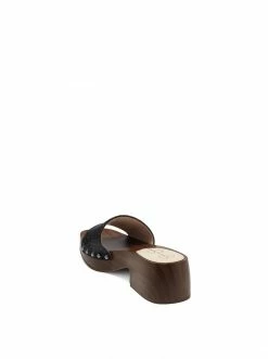 Camuto Rexile Platform Slide In Black