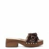 Camuto Resima Platform Slide In Leopard