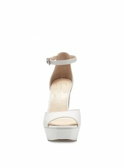 Camuto Pisila Platform Sandal In White Shoes