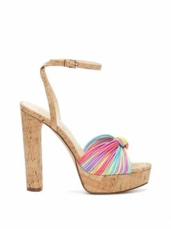 Camuto Immie Platform Sandal In Multi