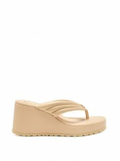 Camuto Kemnie Wedge Slide In Vanilla
