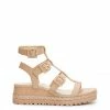 Camuto Koyze Platform Wedge Sandal In Buff New Arrivals