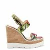 Camuto Shoes Maede Platform Wedge Sandal In Tropical