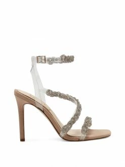 Camuto Oriema High Heel Sandal In Clear New Arrivals