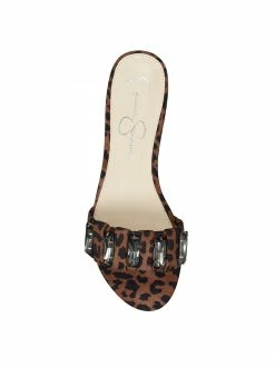 Camuto New Arrivals Amille Flat Slide In Leopard
