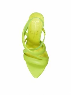 Camuto Krissta High Heel Sandal In Green