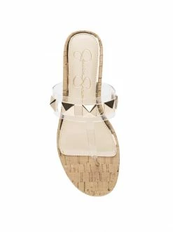 Camuto New Arrivals Movena Flat Thong Slide In Clear