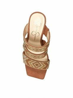 Camuto Shoes Oani Slide In Ginger Cookie