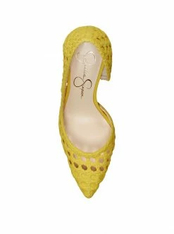 Camuto Paimee D'Orsay Pump In Yellow Shoes