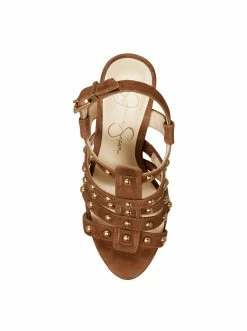 Camuto Rienne Platform Sandal In Tobacco