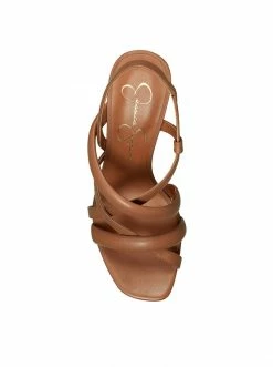 Camuto Simina Platform Wedge Sandal In Ginger Cookie