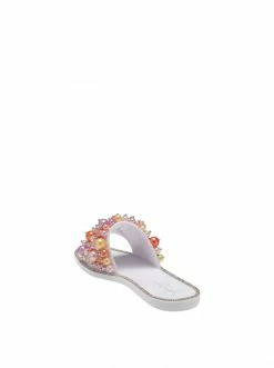 Camuto Kassime Flat Slide In Oyster Pearl Shoes