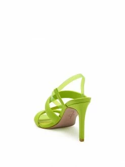 Camuto Krissta High Heel Sandal In Green