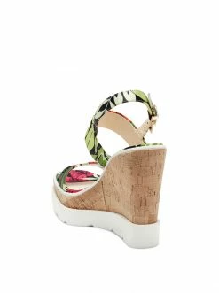 Camuto Shoes Maede Platform Wedge Sandal In Tropical