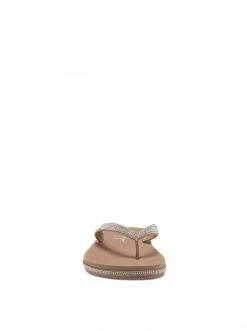Camuto New Arrivals Kalouy Flat Flip Flop In Chai Latte