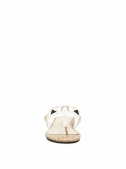 Camuto New Arrivals Movena Flat Thong Slide In Clear
