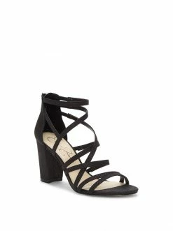 Camuto Stassey Sandal In Black Shoes