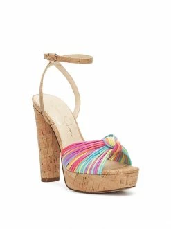 Camuto Immie Platform Sandal In Multi