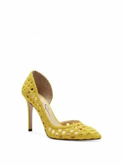 Camuto Paimee D'Orsay Pump In Yellow Shoes