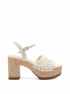 Camuto New Arrivals Timia Platform Sandal In Chalk