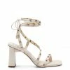 Camuto Shoes Zayve High Heel Thong Sandal In Chalk