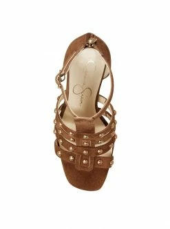 Camuto New Arrivals Oprina High Heel Sandal In Tobacco