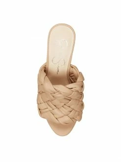 Camuto Supira Platform Slide In Buff