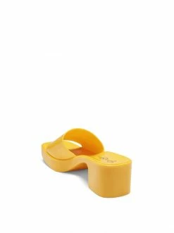 Camuto Gavena Slide In Yellow Shoes