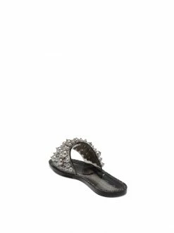Camuto Kassime Flat Slide In Smoke Pearl Shoes