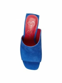 Camuto Messia Slide In Blue Shoes