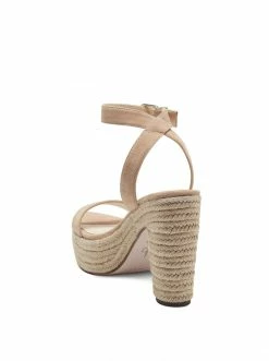 Camuto Symia Platform Sandal In Almond Shoes