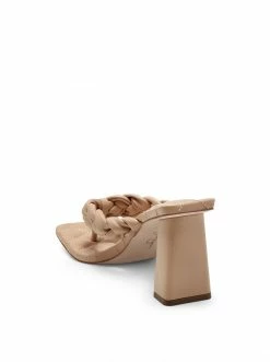 Camuto Shoes Zaliye High Heel Thong Sandal In Buff