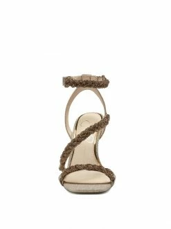 Camuto Oriema High Heel Sandal In Champagne
